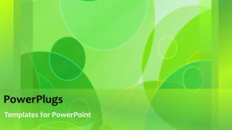 PowerPoint Template - An abstract network